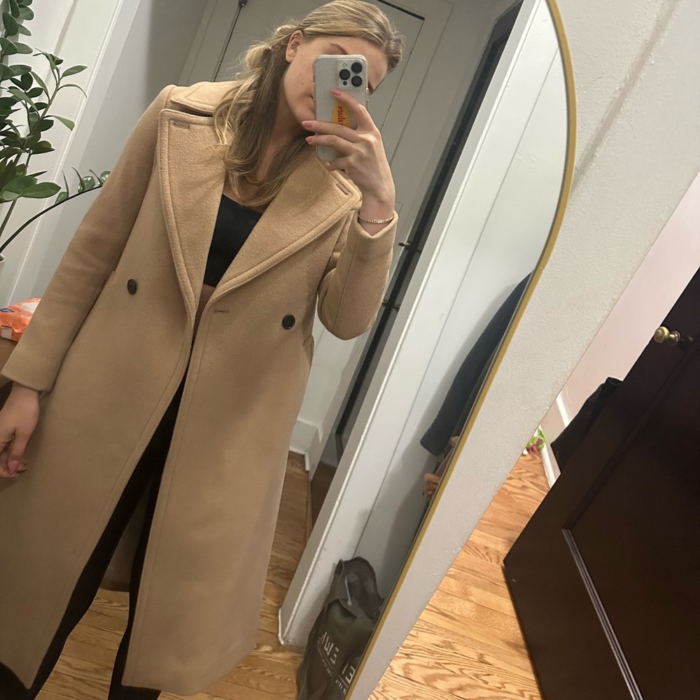 Wool Club Monaco Tan/Nude Coat